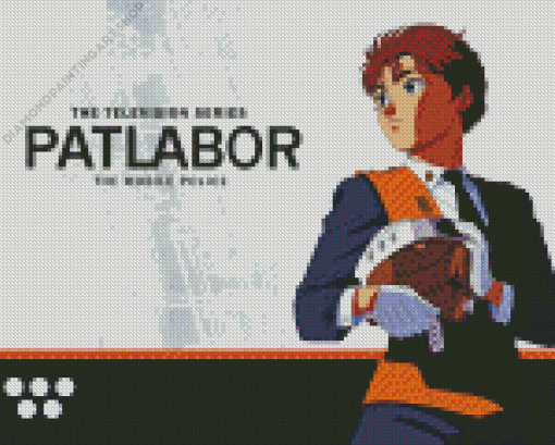 Patlabor The Mobile Police Diamond Painting Art