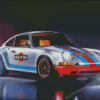 Porsche Car Racing Diamond Painting
