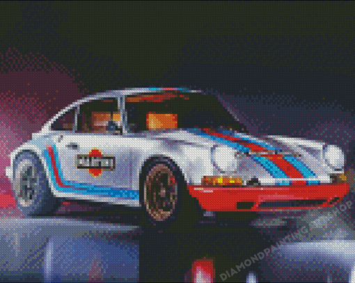 Porsche Car Racing Diamond Painting