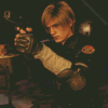 Leon S Kennedy Diamond Painting Art