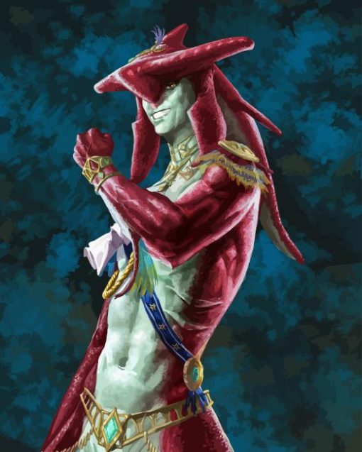 Sidon Character Art Diamond Painting Art