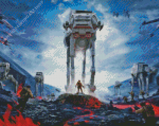 Star Wars Battlefront Diamond Painting Art