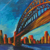 Sydney Harbour Bridge Diamond Painting Art