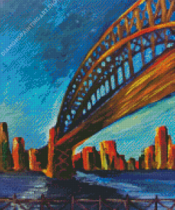 Sydney Harbour Bridge Diamond Painting Art