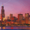 Willis Tower 5D Diamond Painting Art