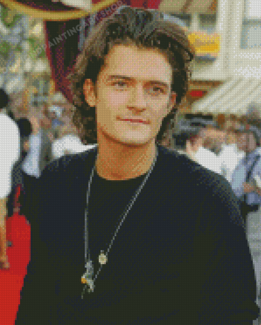 Orlando Bloom 5D Diamond Painting Art