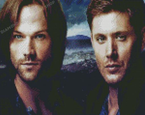 Sam And Dean Winchester 5D Diamond Painting Art