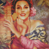 Mexican Woman 5D Diamond Painting Art