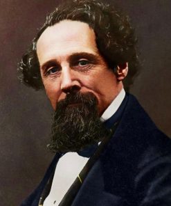 Charles Dickens Author Diamond Painting