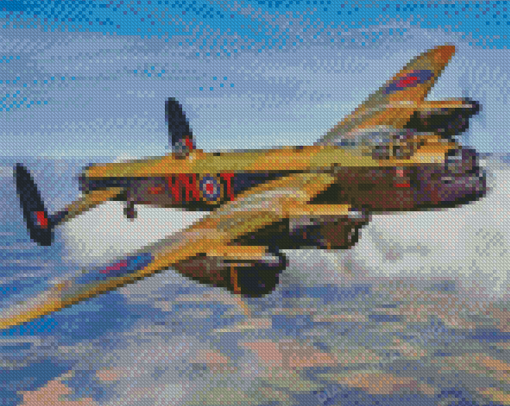 Lancaster Bomber Diamond Painting