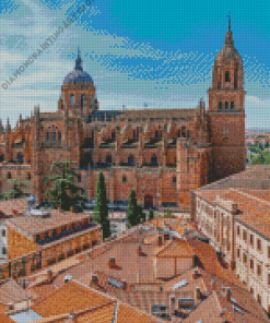Salamanca City Diamond Painting Art