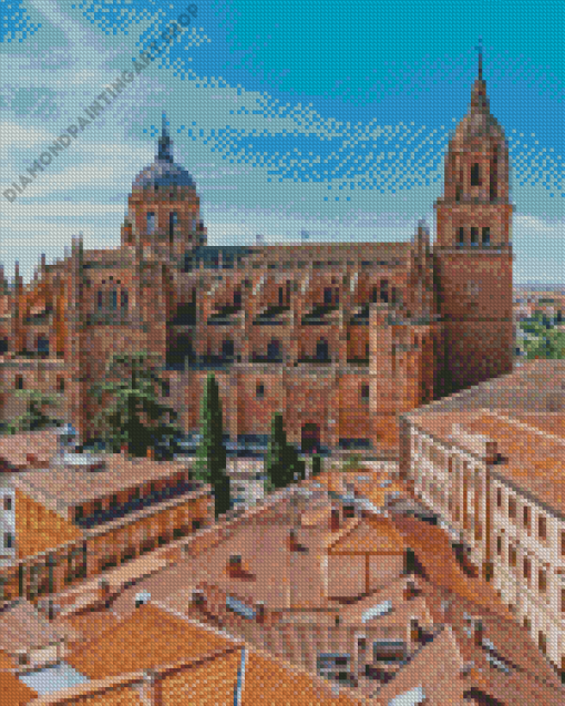 Salamanca City Diamond Painting Art