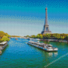 Seine River Paris 5D Diamond Painting Art