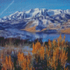 Snowy Mount Timpanogos Diamond Painting Art