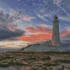 St Marys Lighthouse Diamond Painting Art