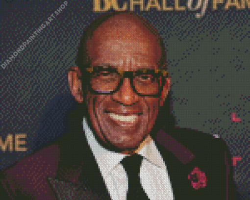 Al Roker American Journalist Diamond Painting Art