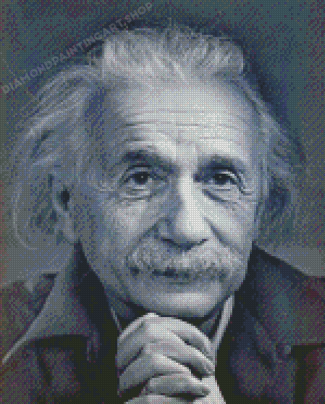 Albert Einstein 5D Diamond Painting Art