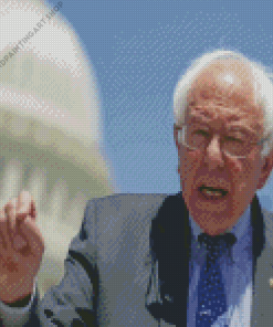 American Bernie Sanders Diamond Painting Art