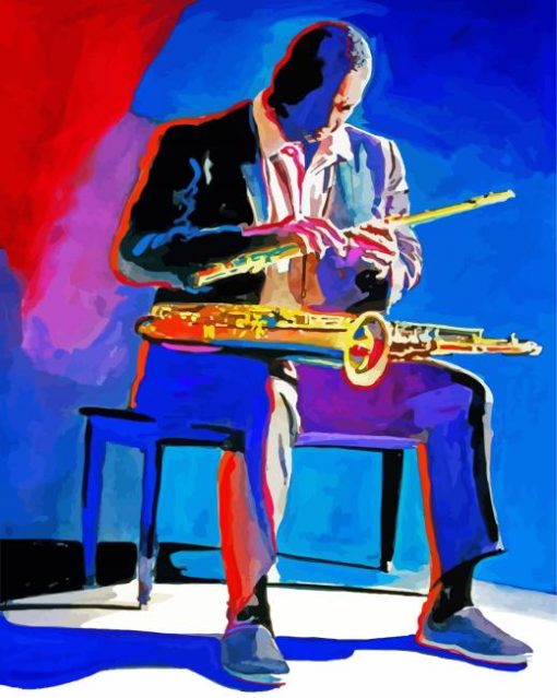 American John Coltrane Art Diamond Painting Art