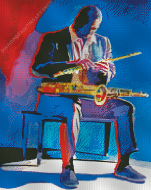 American John Coltrane Art Diamond Painting Art