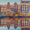 Amsterdam Canal 5D Diamond Painting Art