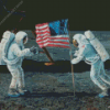 Apollo 11 Moon Landing Diamond Painting Art