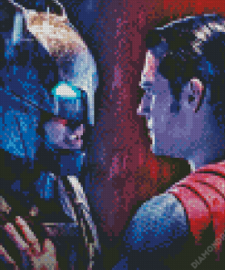 Batman Versus Superman Diamond Painting Art