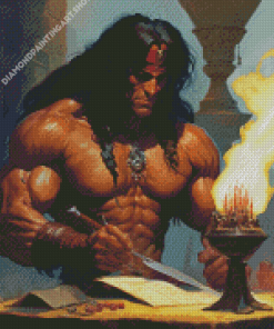 Conan The Barbarian Art Diamond Painting Art