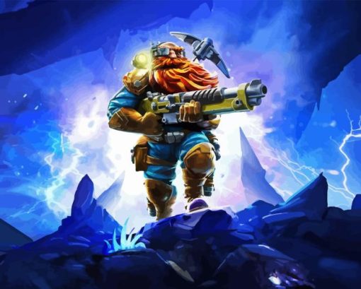 Deep Rock Character Diamond Painting Art