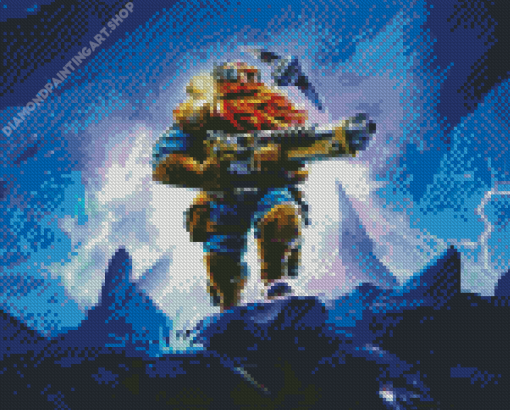 Deep Rock Character Diamond Painting Art