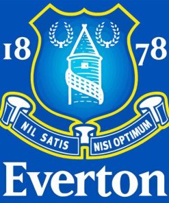 Everton Fc Logo Diamond Painting Art