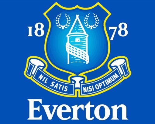 Everton Fc Logo Diamond Painting Art