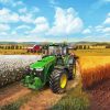 Farming Simulator Video Game Diamond Painting Art