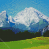 Germany Watzmann Mountain Diamond Painting Art