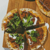 Lahmacun With White Sauce Diamond Painting Art