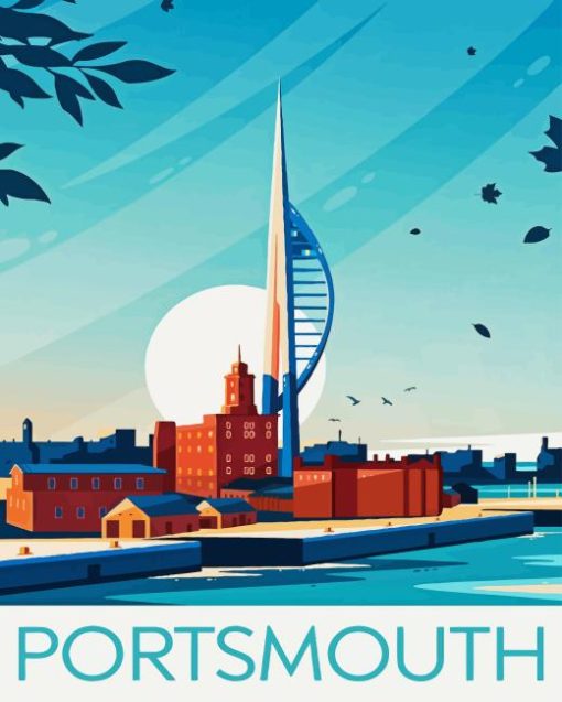 Portsmouth United Kingdom Diamond Painting Art