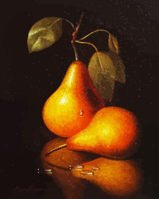 Ronald Berger Pears Diamond Painting Art