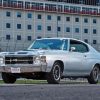 Silver 1971 Chevelle Diamond Painting Art