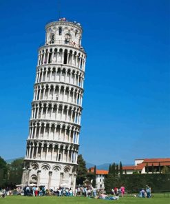 Leaning Tower of Pisa 5D Diamond Painting Art