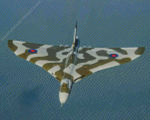 Avro Vulcan Bomber Diamond Painting Art