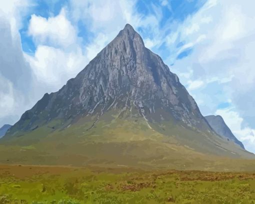 Mt Buachaille Etive Mor Diamond Painting Art