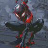 Spider Man Miles Morales Diamond Painting Art