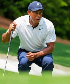 The Golfer Tiger Woods Diamond Painting Art