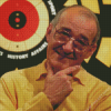 Actor Jim Bowen Diamond Painting Art