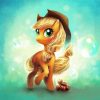 Applejack The Little Pony Diamond Painting Art