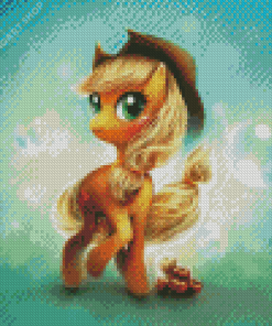 Applejack The Little Pony Diamond Painting Art