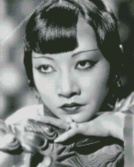 Beautiful Anna May Wong Diamond Painting Art