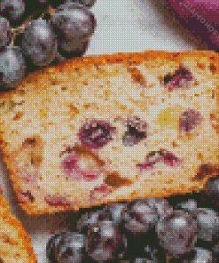 Bread And Grapes Diamond Painting Art