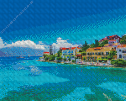Cephalonia Island Diamond Painting Art