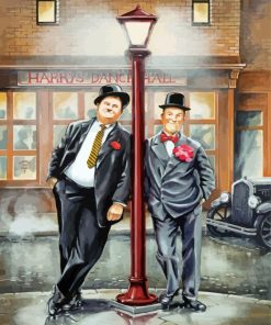 Laurel And Hardy 5D Diamond Painting Art